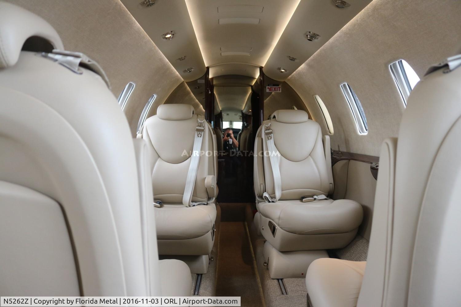 N5262Z, 2016 Cessna 560 Citation Excel C/N 560-6221, Excel interior