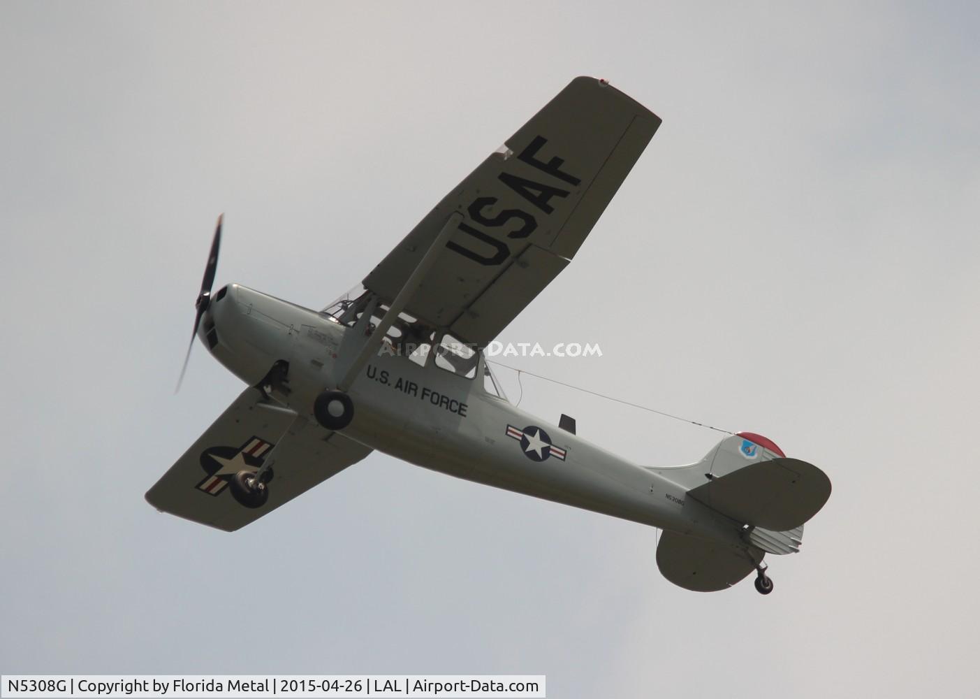 N5308G, 1951 Cessna 305A C/N 22829, O-1 Bird Dog