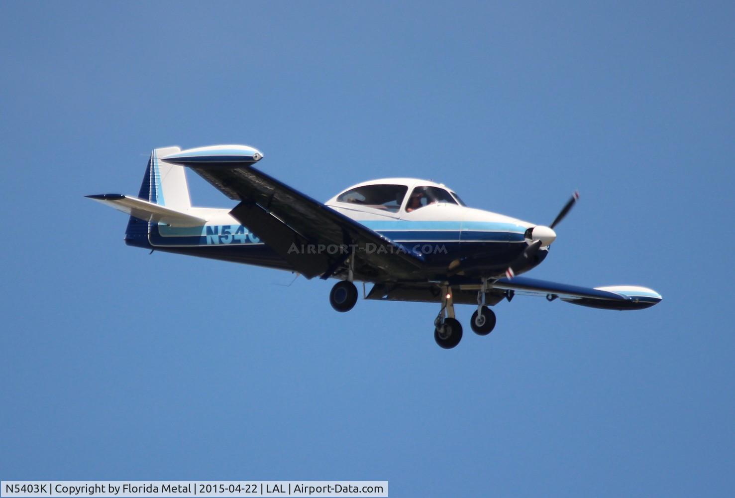 N5403K, 1951 Ryan NAVION B C/N NAV-4-2303B, Navion B