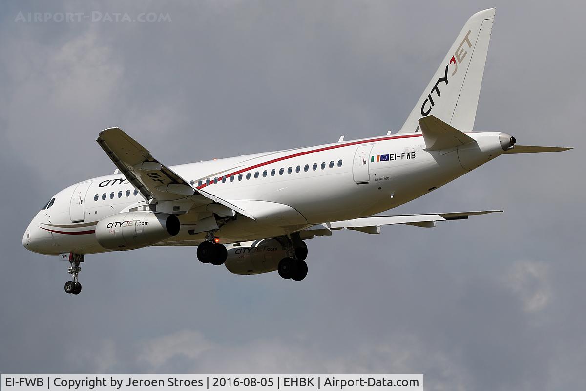 EI-FWB, 2015 Sukhoi Superjet 100-95B C/N 95108, maastricht
