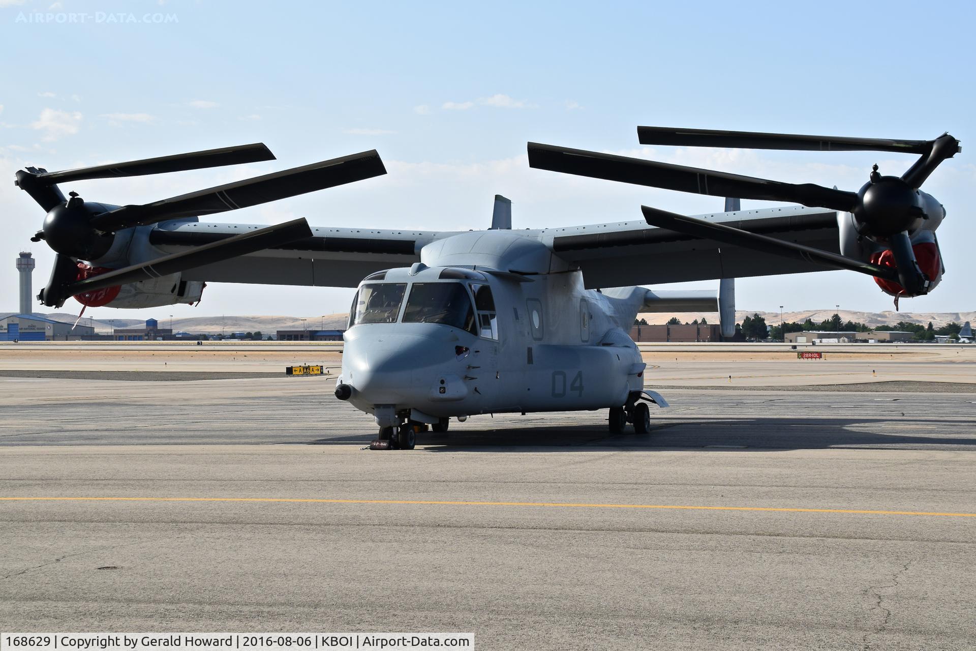 168629, Bell-Boeing MV-22B Osprey C/N D0284, VMM-164 