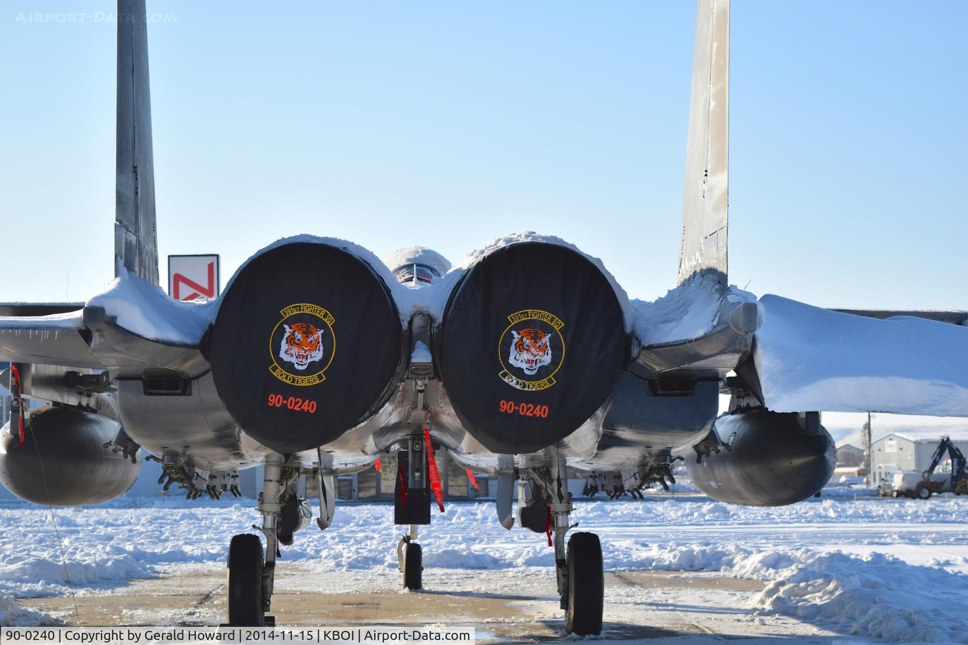 90-0240, 1990 McDonnell Douglas F-15E Strike Eagle C/N 1173/E143, 391st Fighter Sq., 