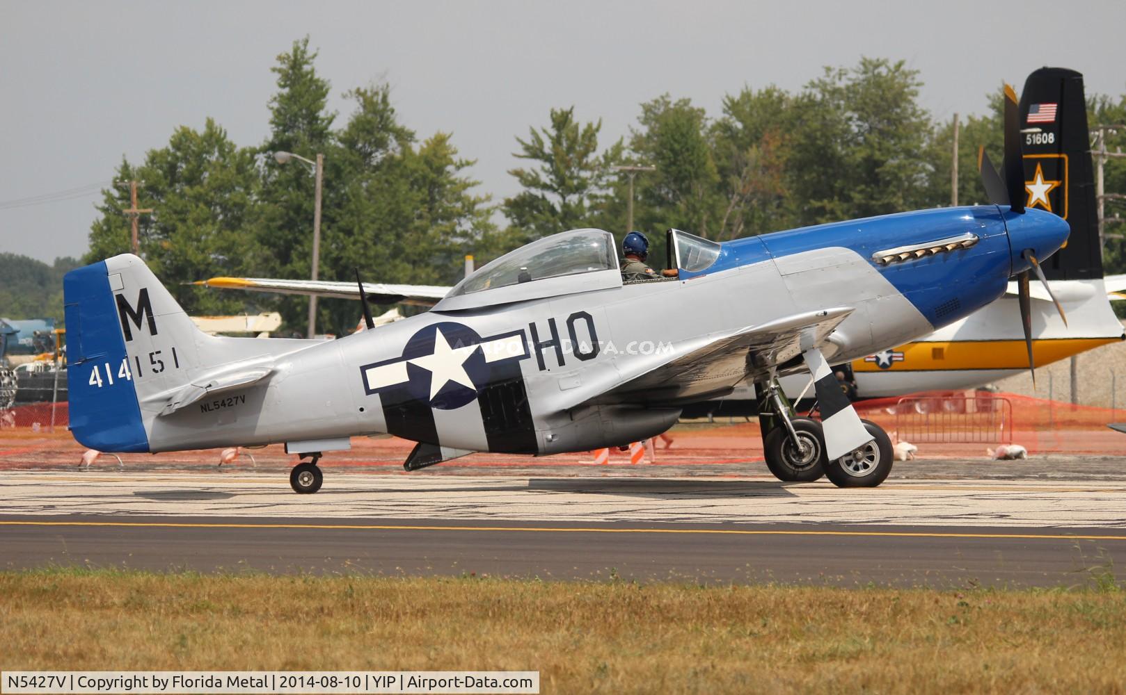 N5427V, 1944 North American F-51D Mustang C/N 44-72942, Petey 2nd