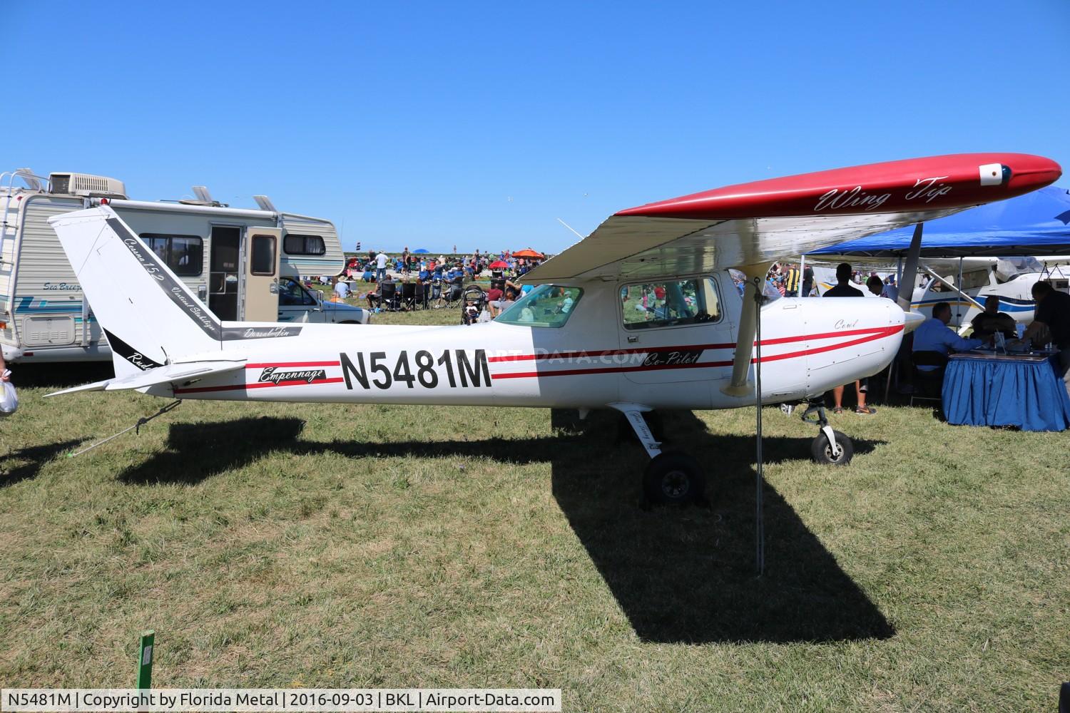 N5481M, 1980 Cessna 152 C/N 15284593, Cessna 152