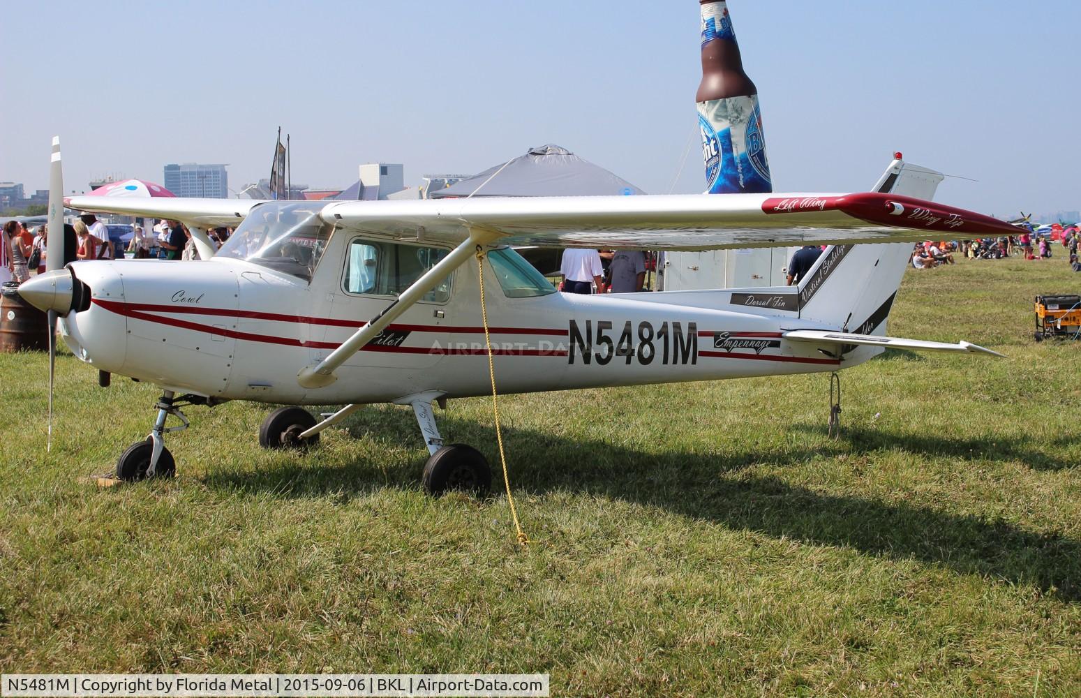 N5481M, 1980 Cessna 152 C/N 15284593, Cessna 152