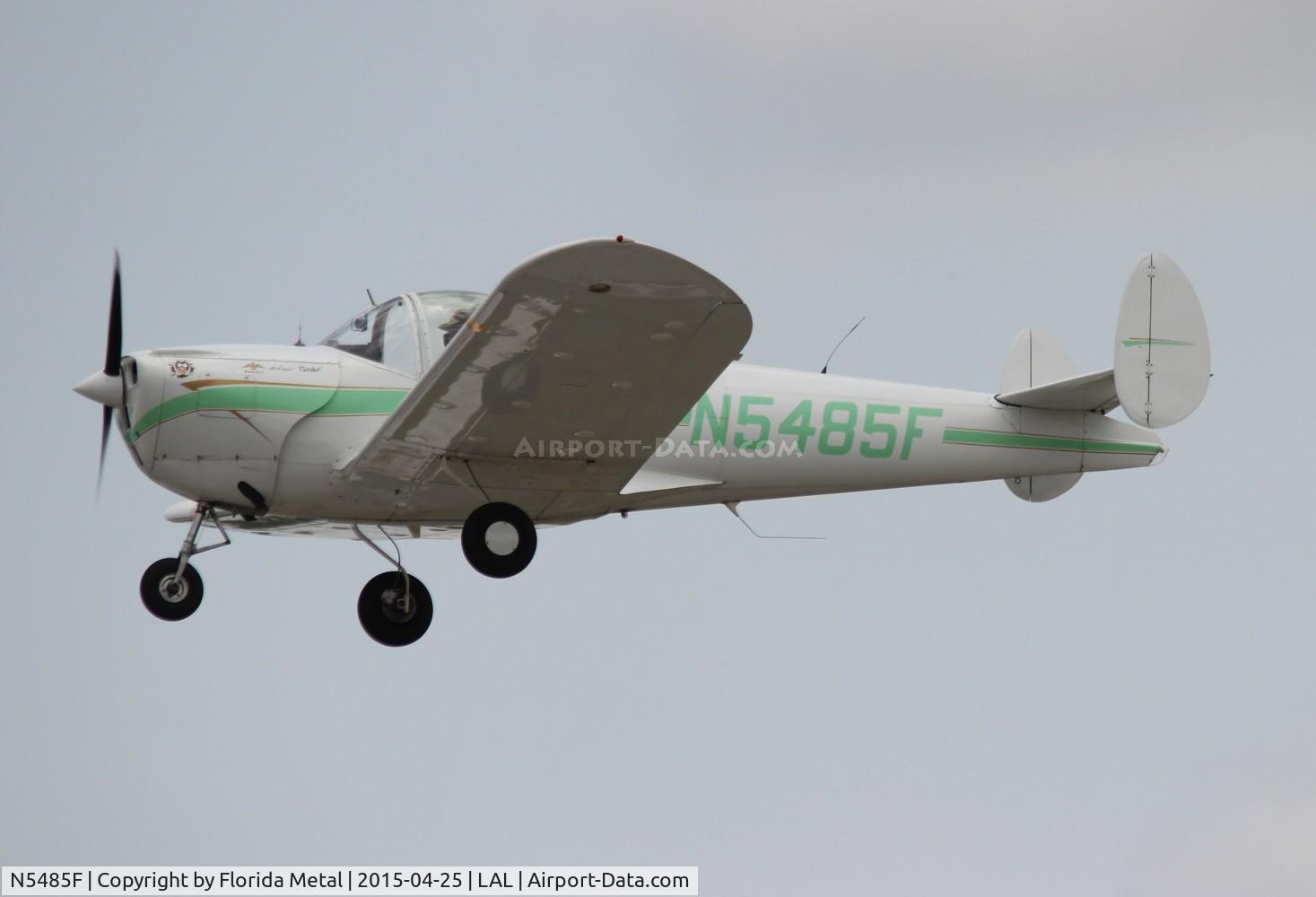 N5485F, 1968 Alon A2A Aircoupe C/N B-285, Alon A2A