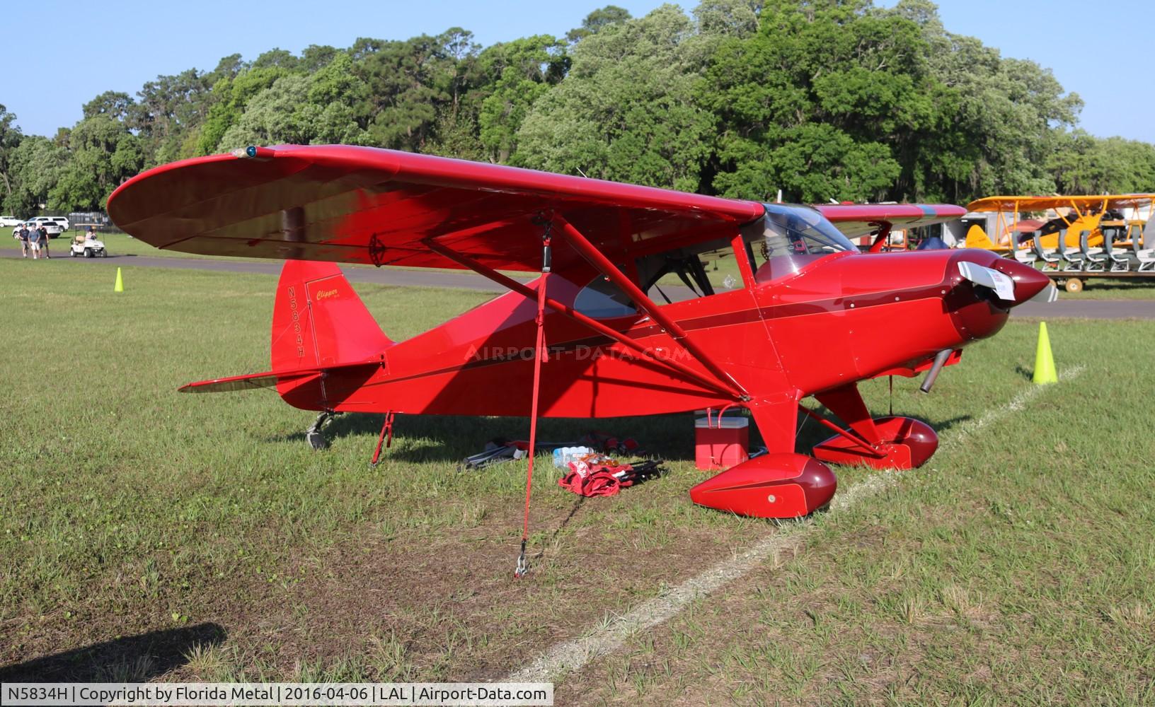 N5834H, 1949 Piper PA-16 Clipper C/N 16-453, PA-16