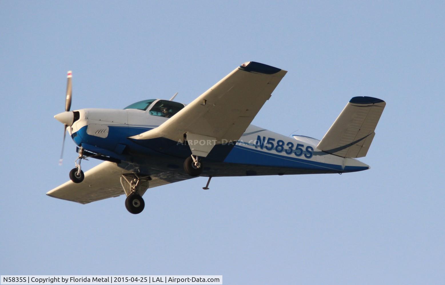 N5835S, 1964 Beech S35 Bonanza C/N D-7734, Beech S35
