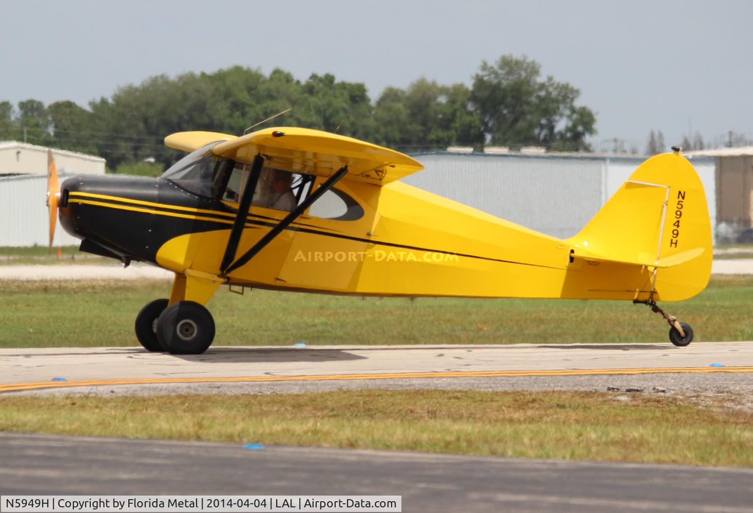 N5949H, 1949 Piper PA-16 Clipper C/N 16-573, PA-16