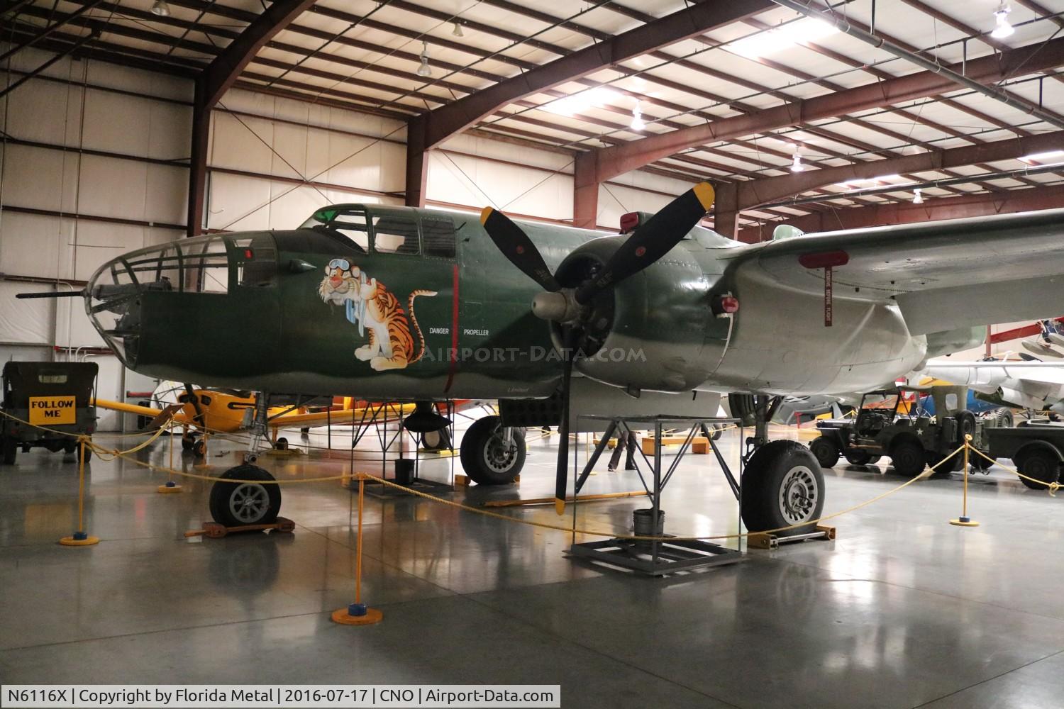 N6116X, 1944 North American TB-25J Mitchell C/N 108-47545, B-25J