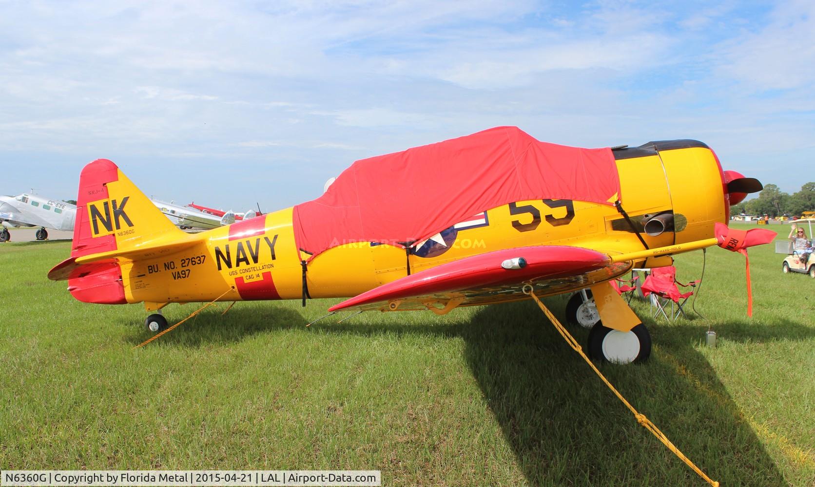 N6360G, North American SNJ-4 Texan C/N 88-13133, SNJ-4
