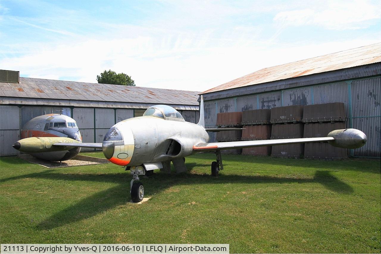21113, Canadair T-33AN Silver Star 3 C/N T33-113, Canadair T-33AN Silver Star 3, Musée Européen de l'Aviation de Chasse, Montélimar-Ancône airfield (LFLQ)
