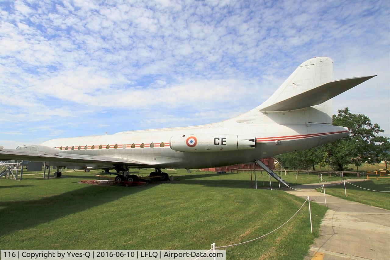 116, 1955 Sud Aviation SE-210 Caravelle III C/N 116, Sud Aviation SE-210 Caravelle III, Musée Européen de l'Aviation de Chasse at Montélimar-Ancône airfield (LFLQ)