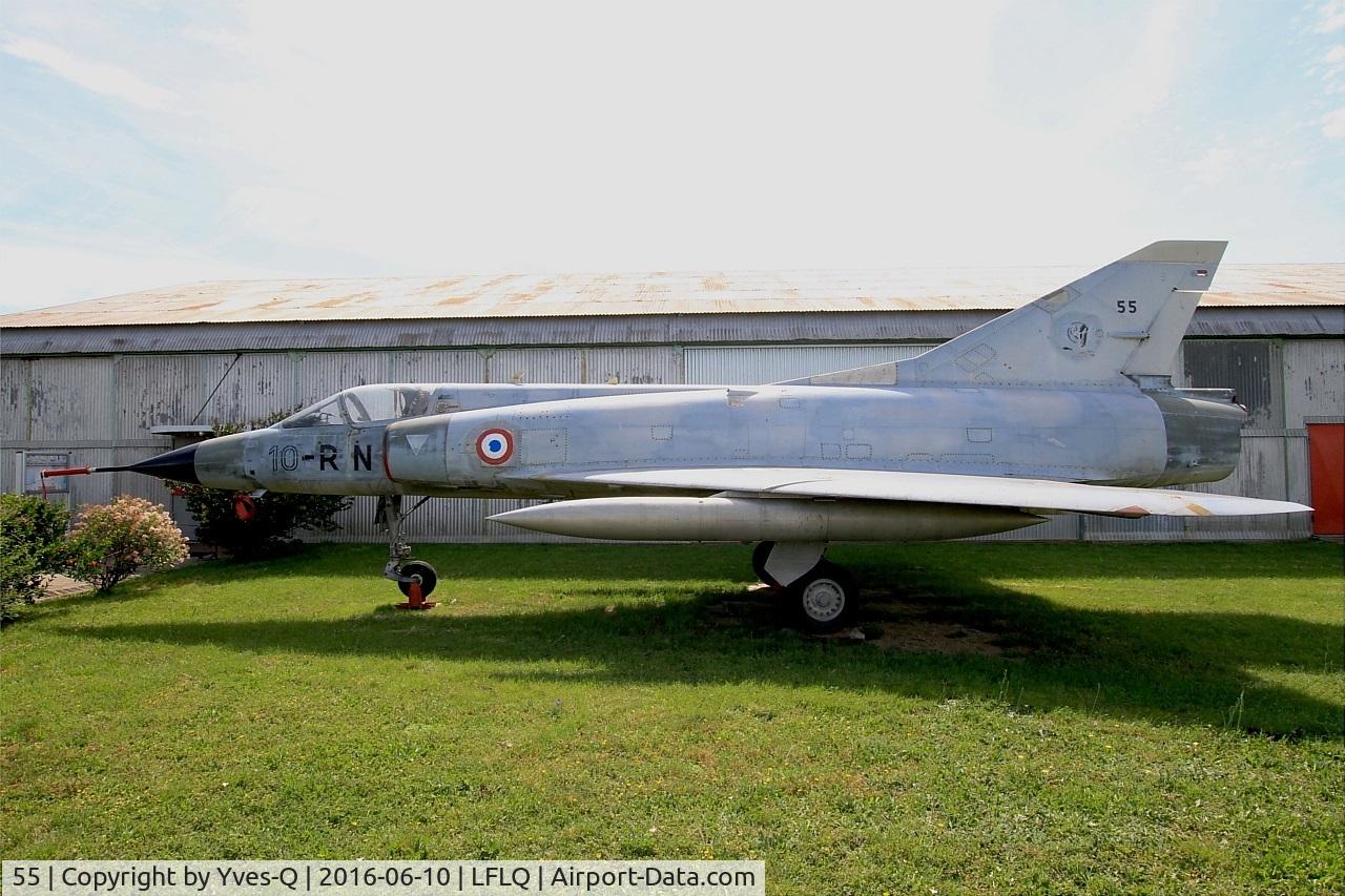 55, Dassault Mirage IIIC C/N 55, Dassault Mirage IIIC, Musée Européen de l'Aviation de Chasse, Montélimar-Ancône airfield (LFLQ)