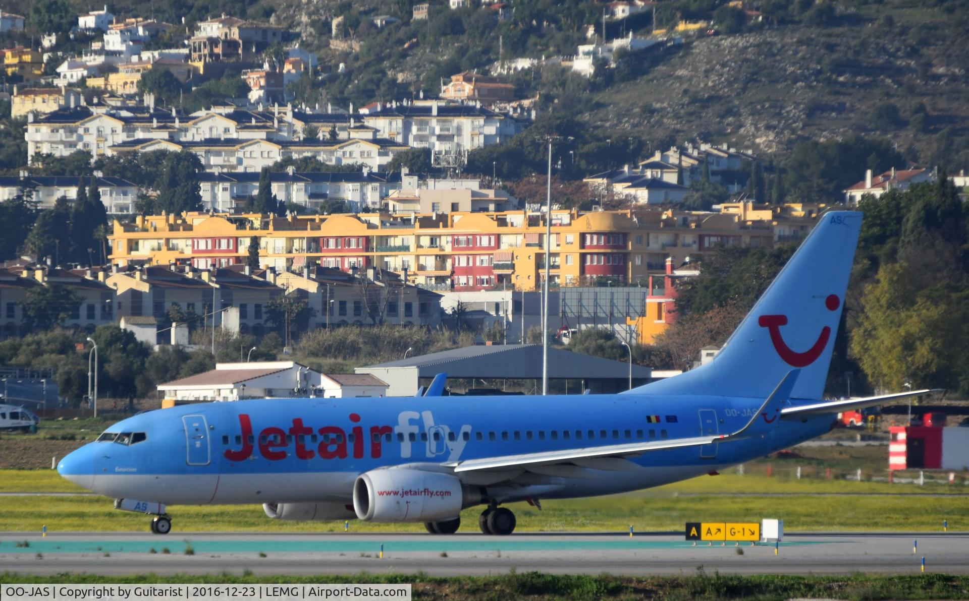 OO-JAS, 2008 Boeing 737-7K5 C/N 35144, At Malaga