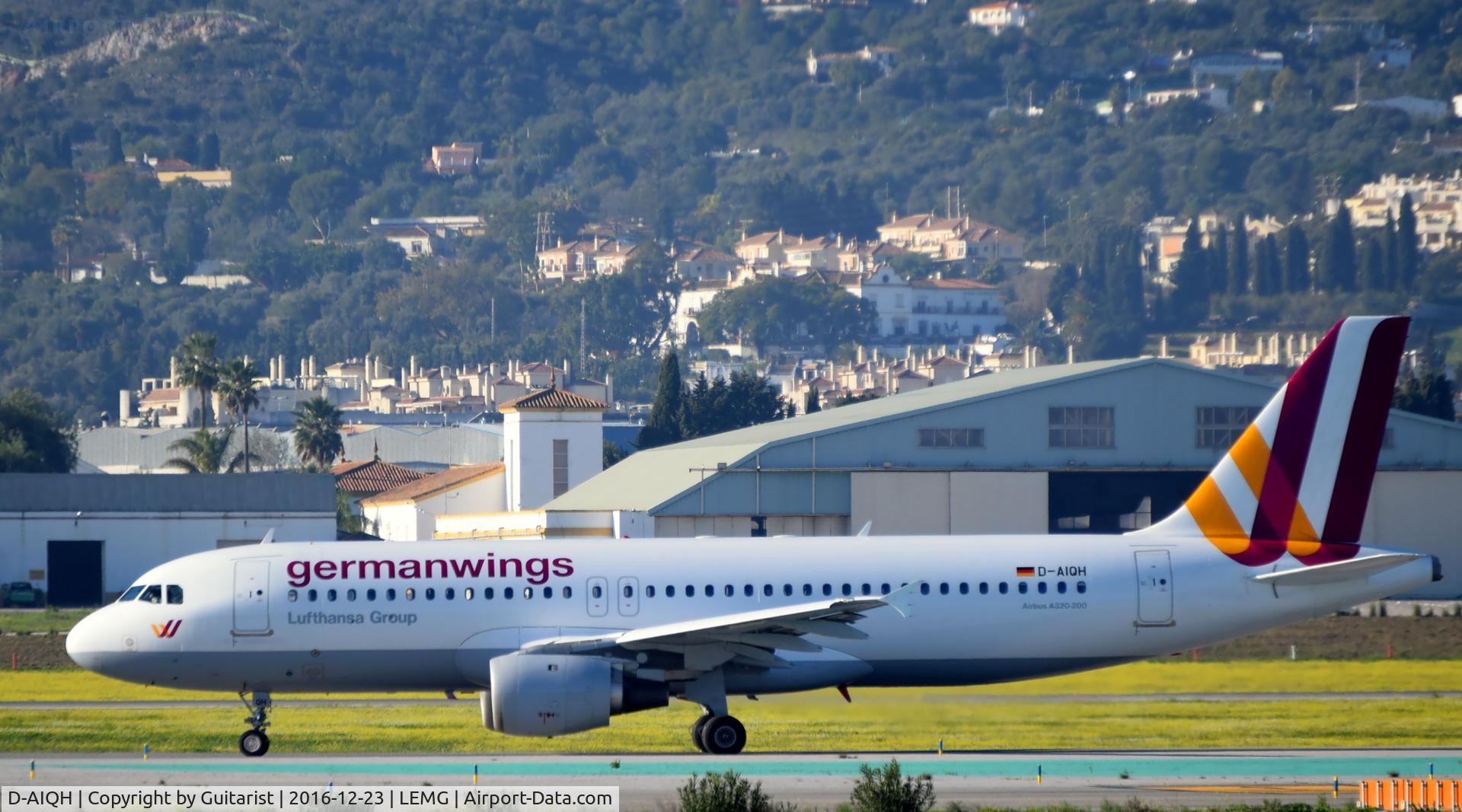 D-AIQH, 1991 Airbus A320-211 C/N 217, At Malaga