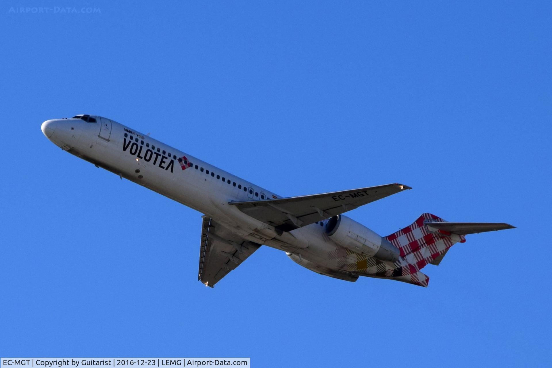 EC-MGT, 2001 Boeing 717-23S C/N 55066, At Malaga