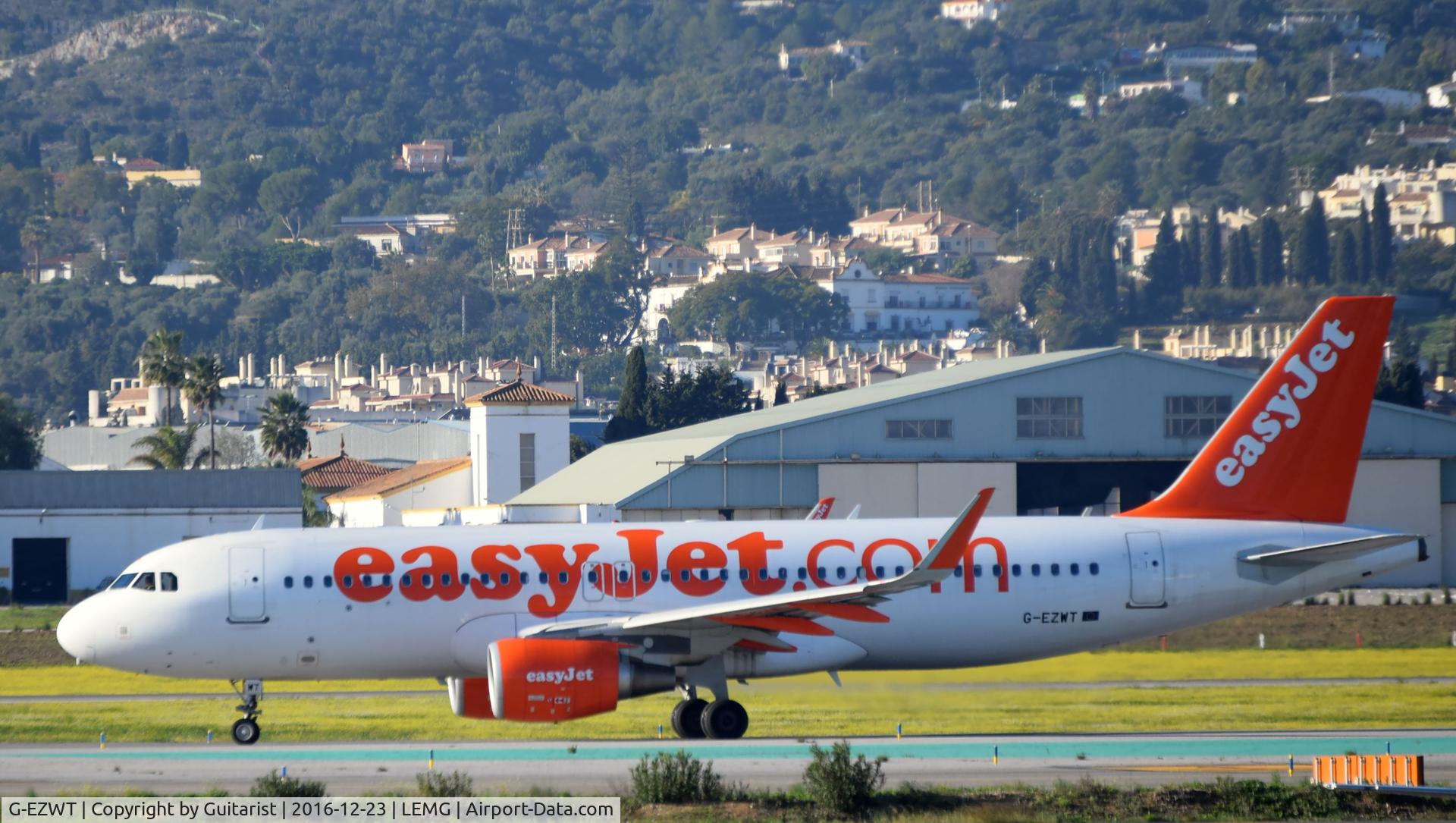 G-EZWT, 2014 Airbus A320-214 C/N 6047, At Malaga