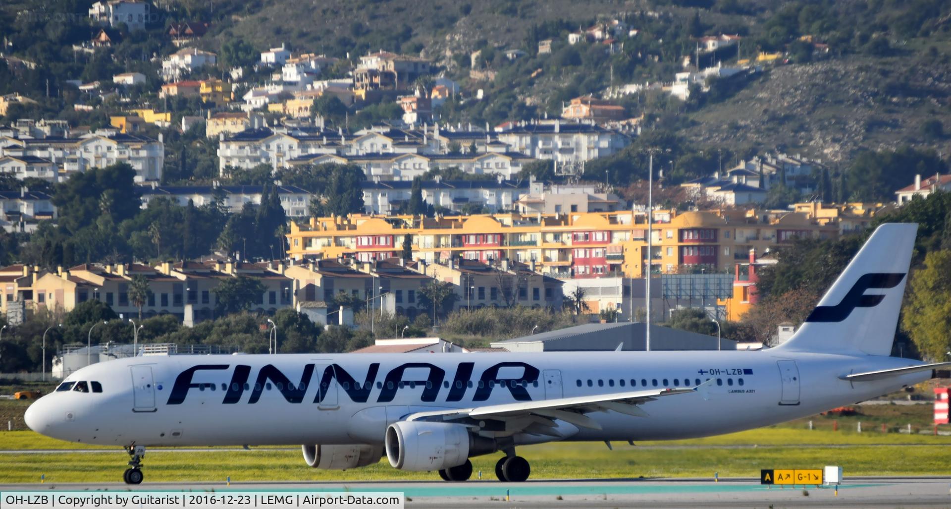 OH-LZB, 1999 Airbus A321-211 C/N 0961, At Malaga