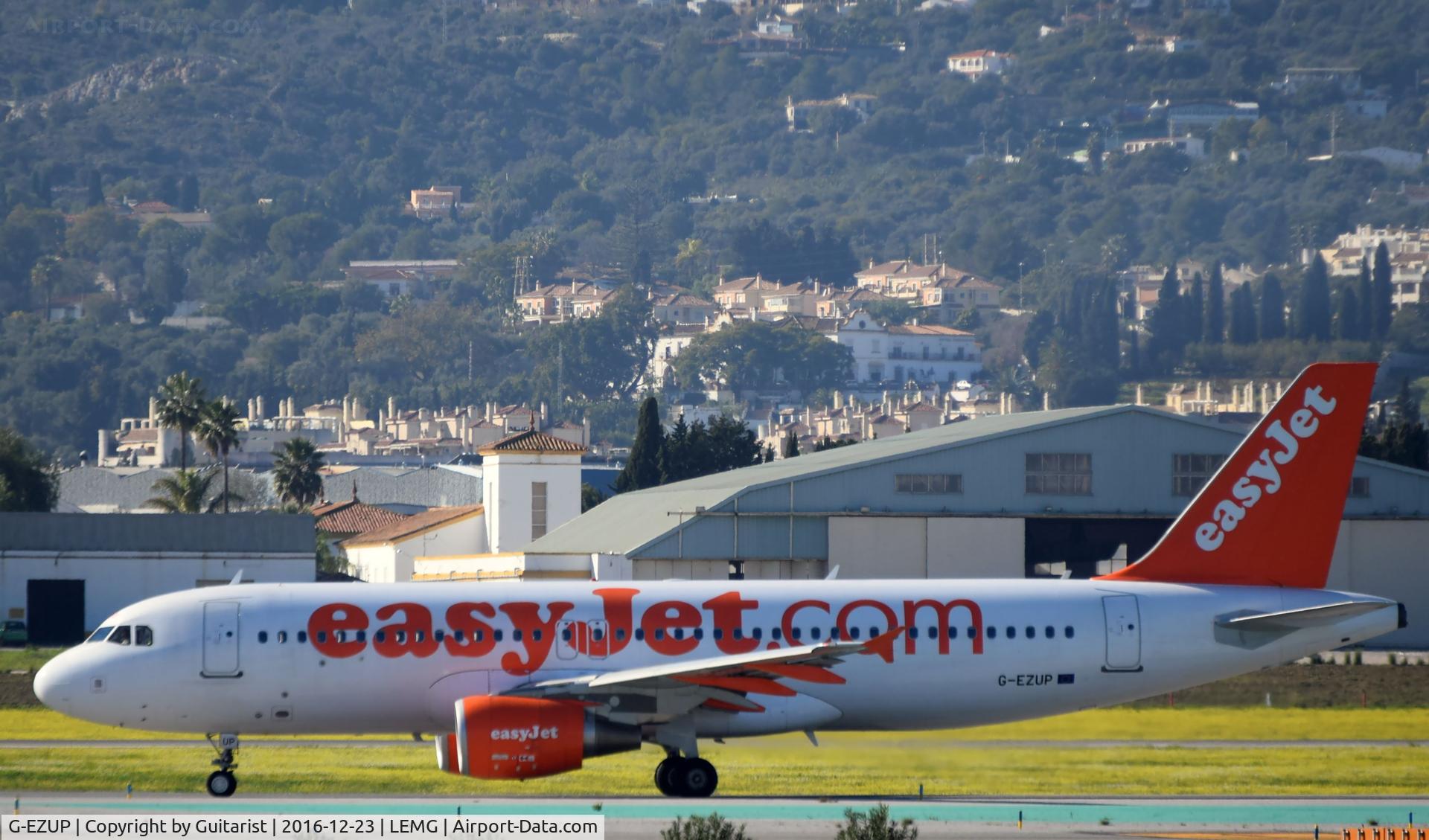 G-EZUP, 2012 Airbus A320-214 C/N 5056, At Malaga