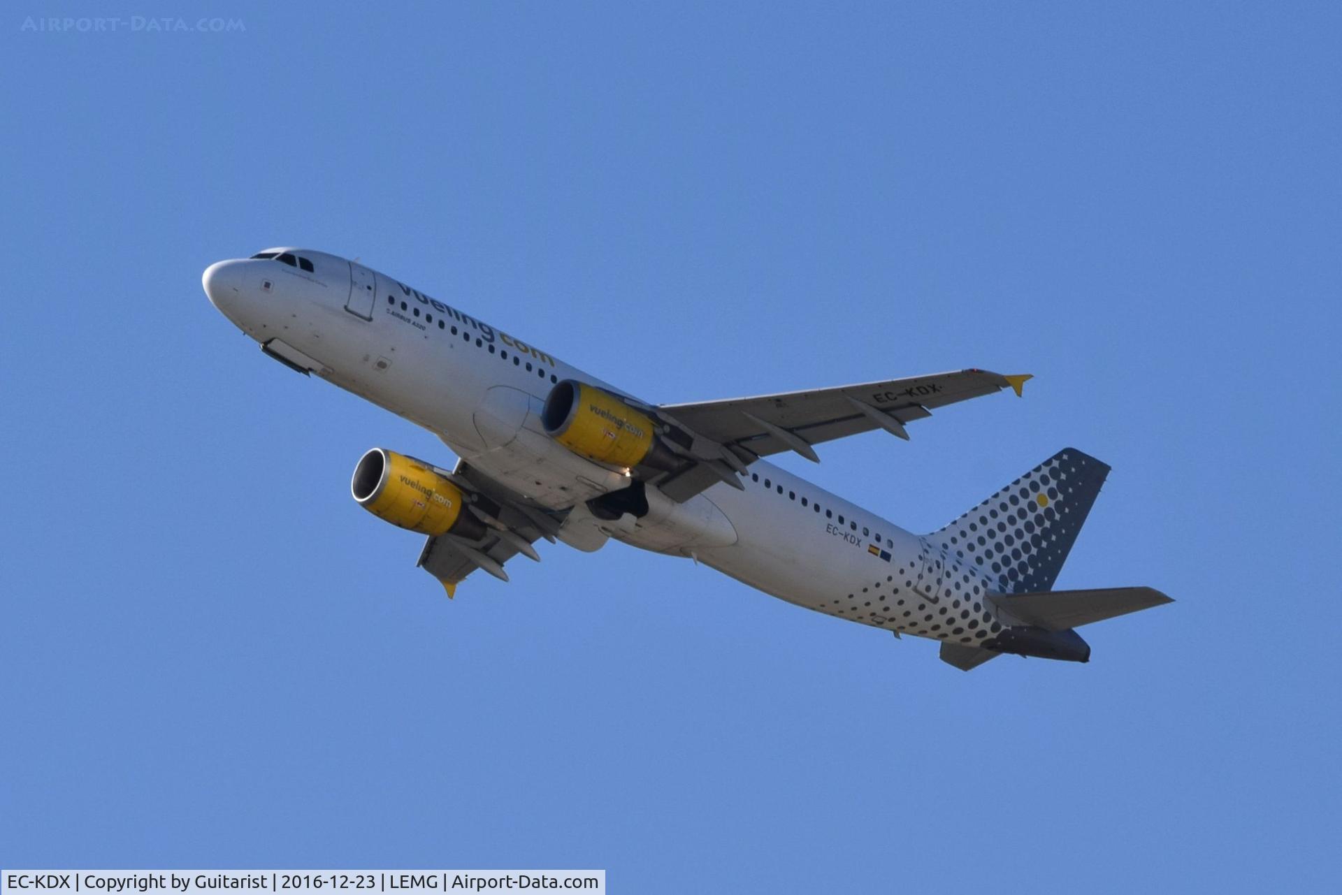 EC-KDX, 2007 Airbus A320-216 C/N 3151, At Malaga
