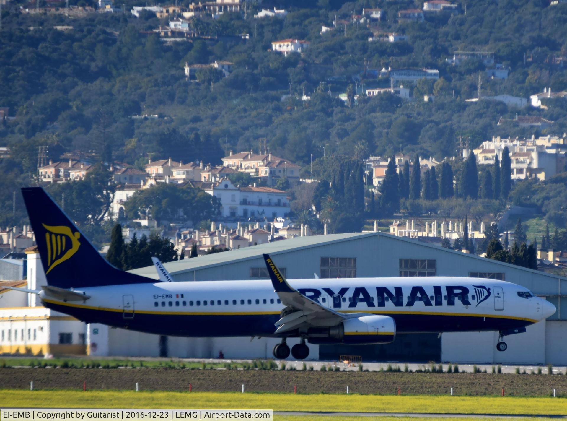 EI-EMB, 2010 Boeing 737-8AS C/N 38511, At Malaga