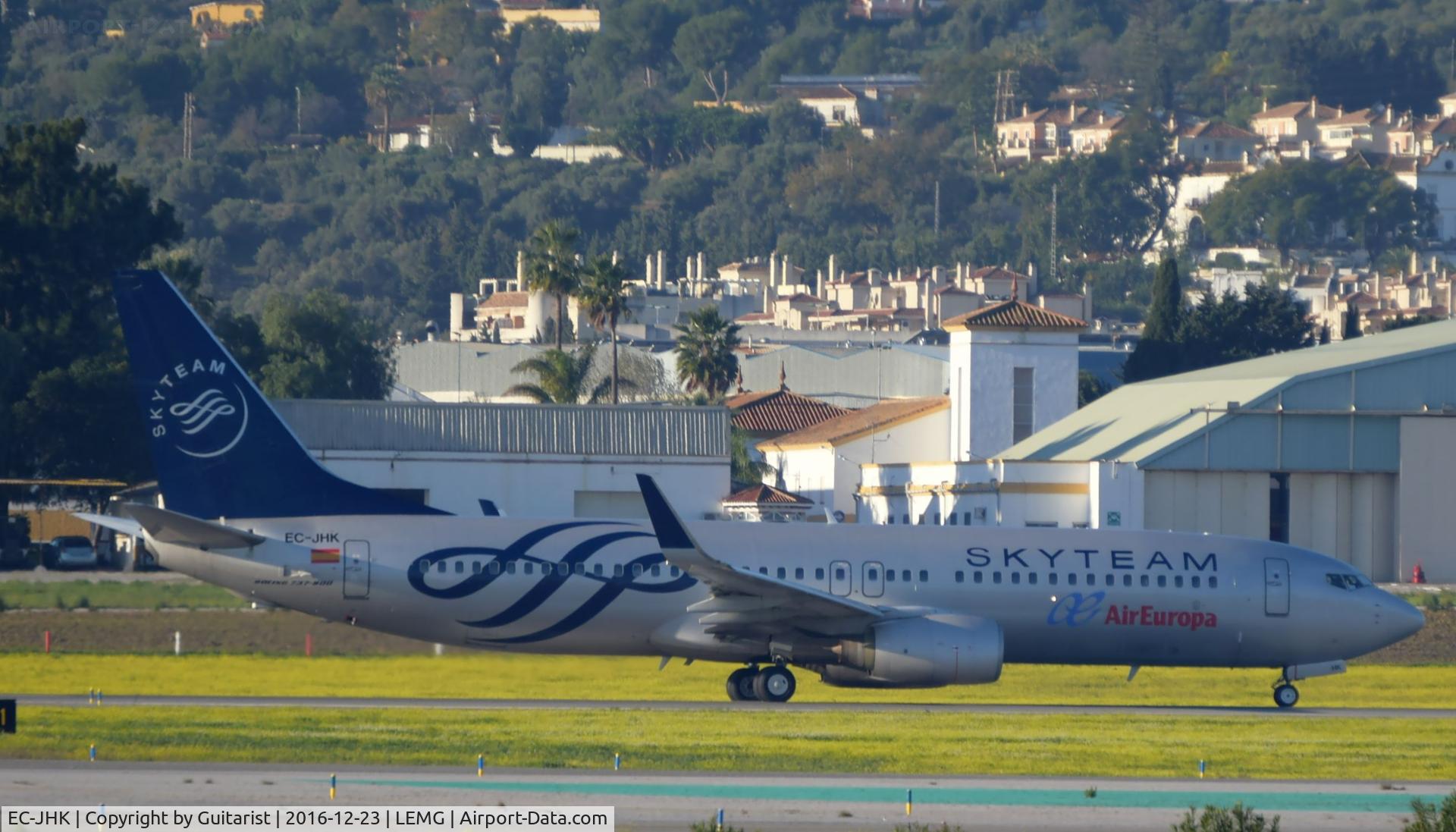 EC-JHK, 2005 Boeing 737-85P C/N 33975, At Malaga