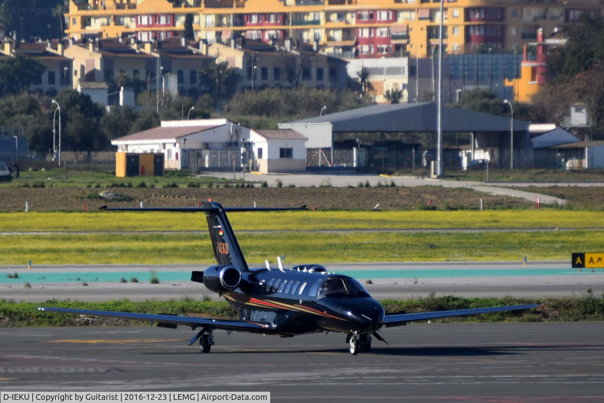 D-IEKU, 2001 Cessna 525A CitationJet CJ2 C/N 525A-0043, At Malaga