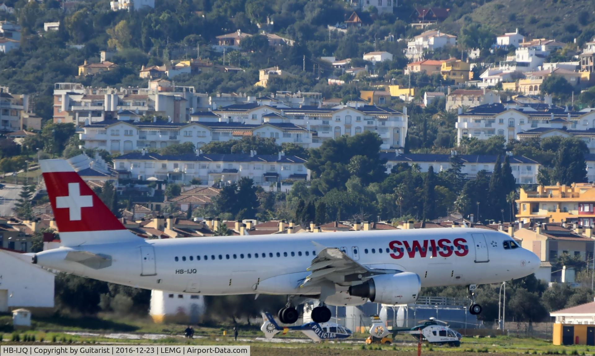 HB-IJQ, 1997 Airbus A320-214 C/N 701, At Malaga