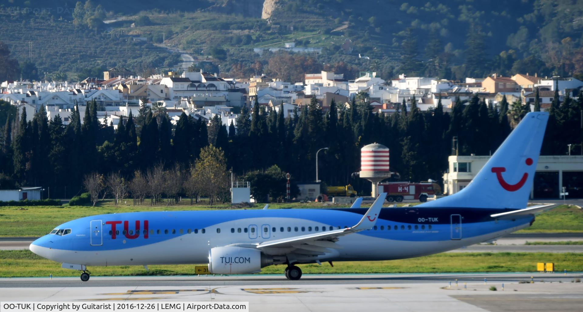 OO-TUK, 2011 Boeing 737-86J C/N 36119, At Malaga