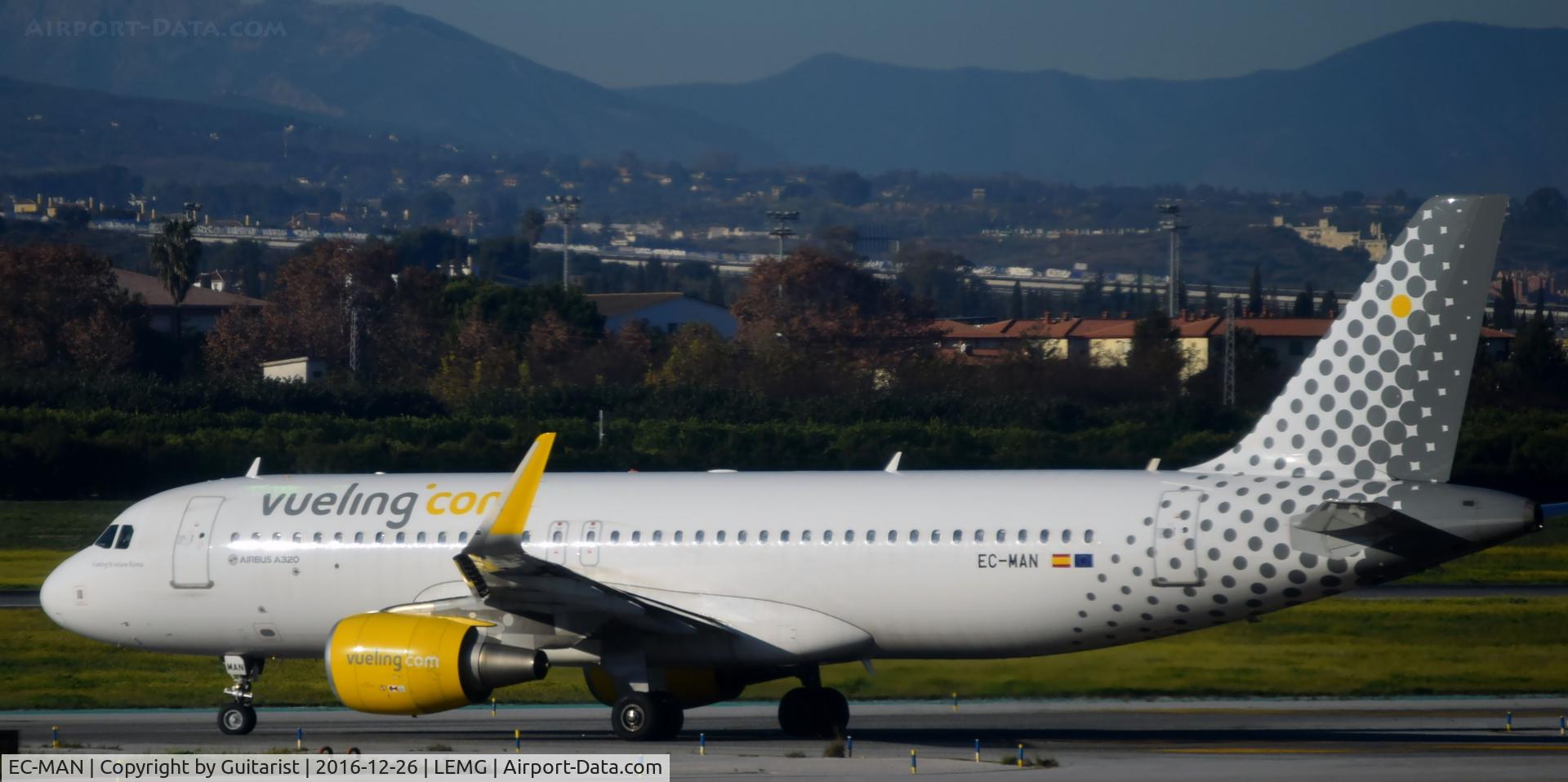 EC-MAN, 2014 Airbus A320-214 C/N 6079, At Malaga