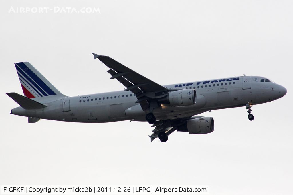 F-GFKF, 1988 Airbus A320-111 C/N 0020, Landing