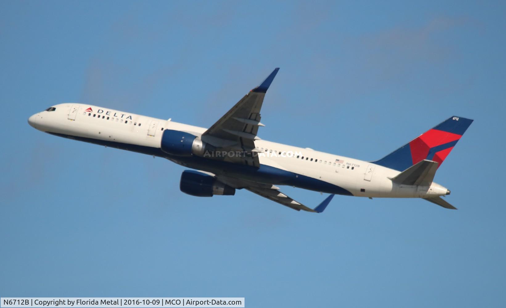 N6712B, 2000 Boeing 757-232 C/N 30484, Delta