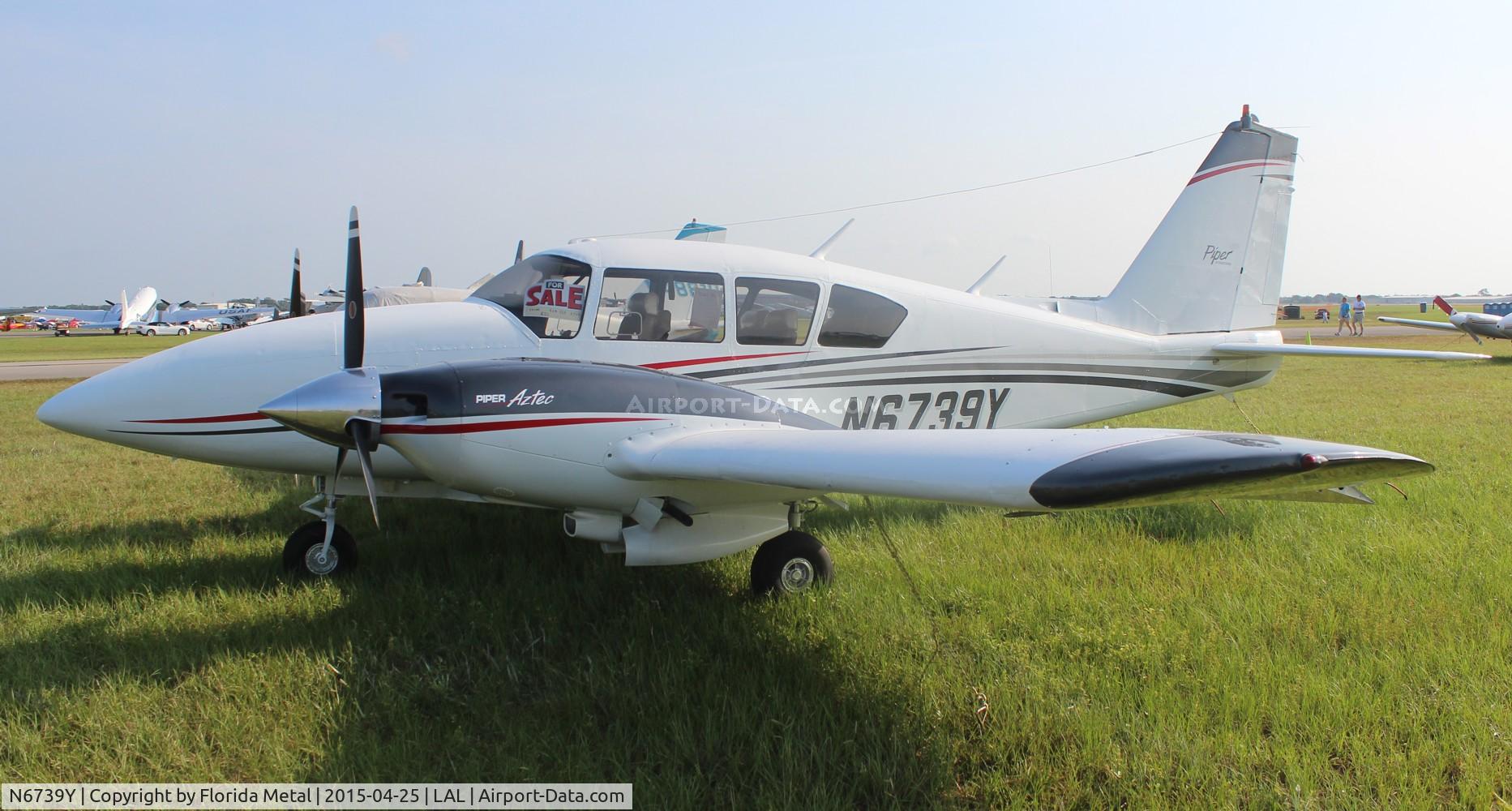N6739Y, 1968 Piper PA-23-250 Aztec C/N 27-4073, PA-23-250