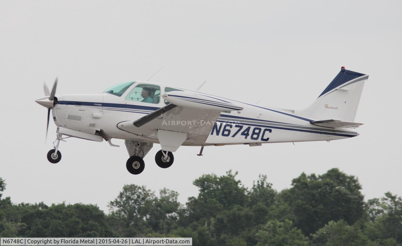 N6748C, 1980 Beech A36TC Bonanza 36 C/N EA-76, A36 Bonanza