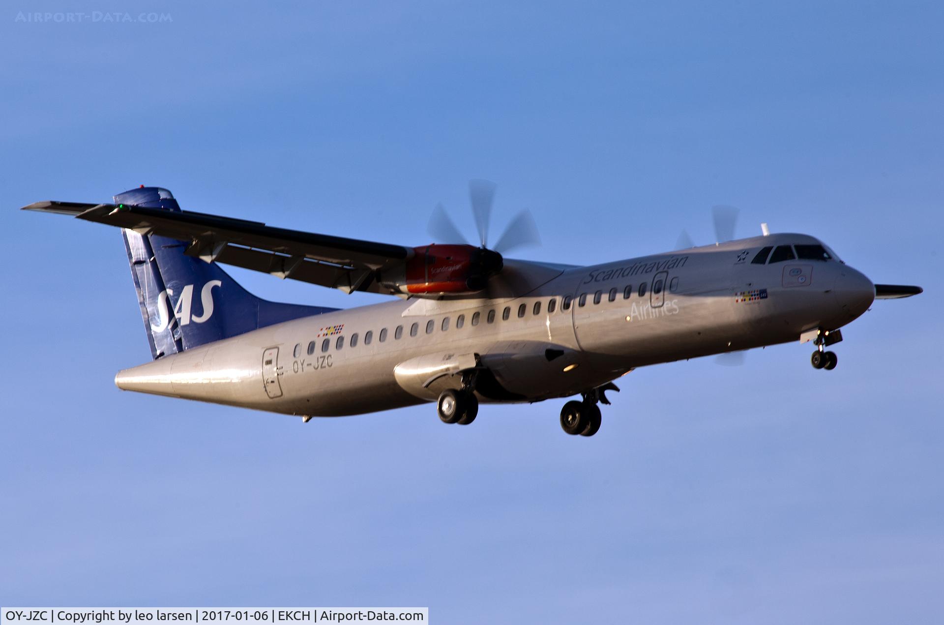 OY-JZC, 2013 ATR 72-600 (72-212A) C/N 1120, Copenhagen  6.1.17