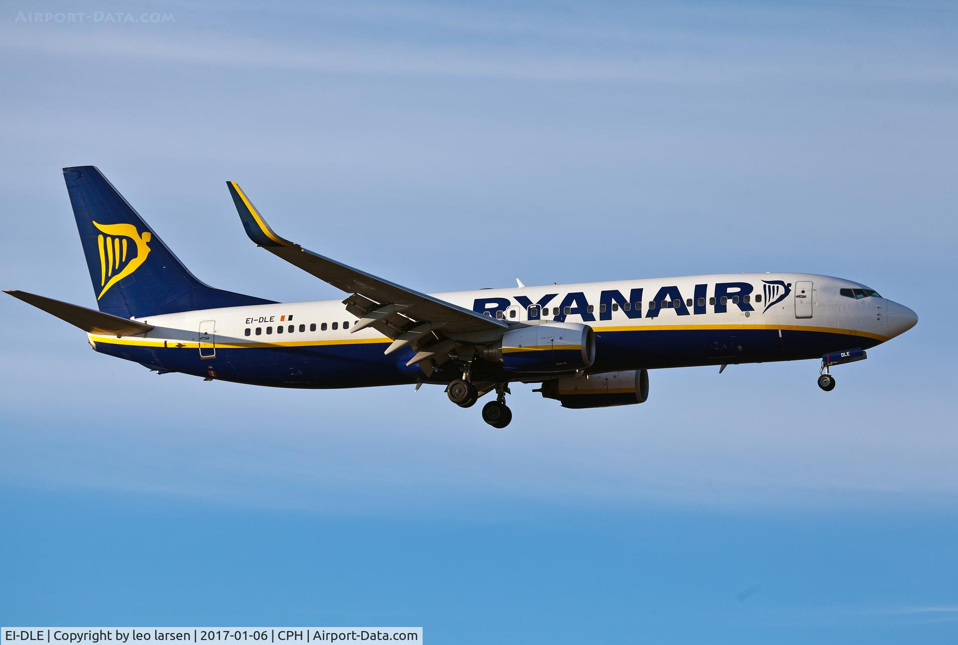 EI-DLE, 2006 Boeing 737-8AS C/N 33587, Copenhagen 6.1.17