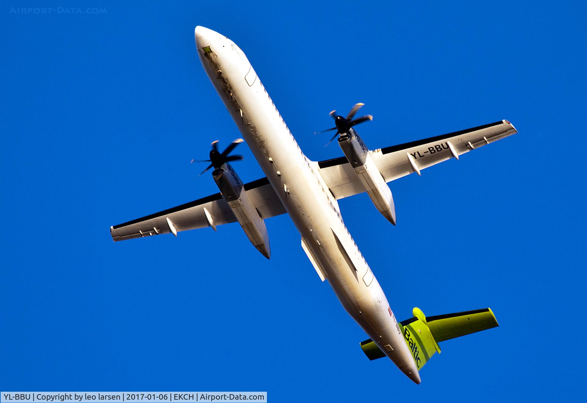 YL-BBU, 2013 Bombardier DHC-8-402Q Dash 8 Dash 8 C/N 4439, Copenhagen 6.1.2017
