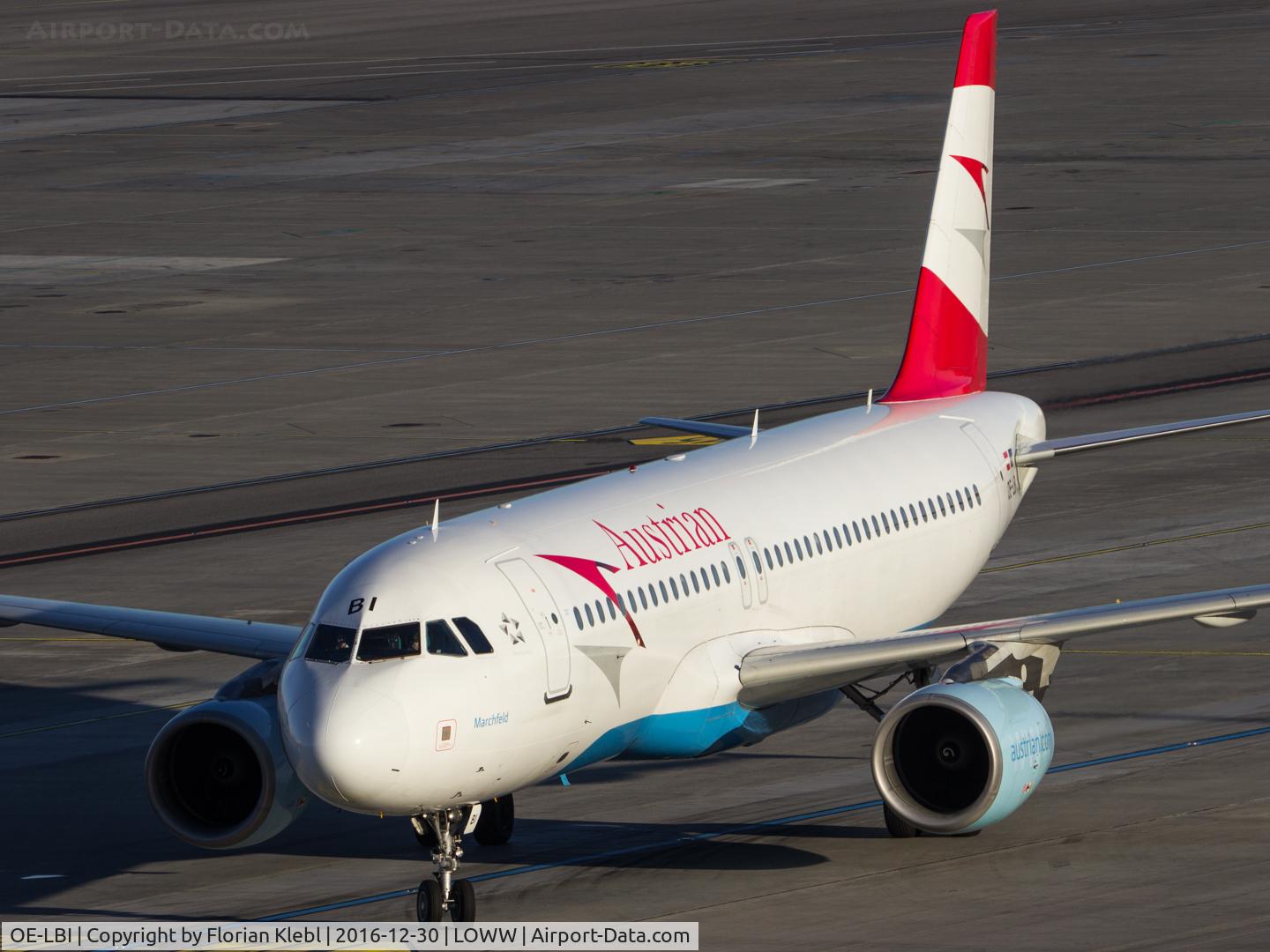 OE-LBI, 2003 Airbus A320-214 C/N 1937, Austrian Airlines, Airbus A320, Vienna Airport
