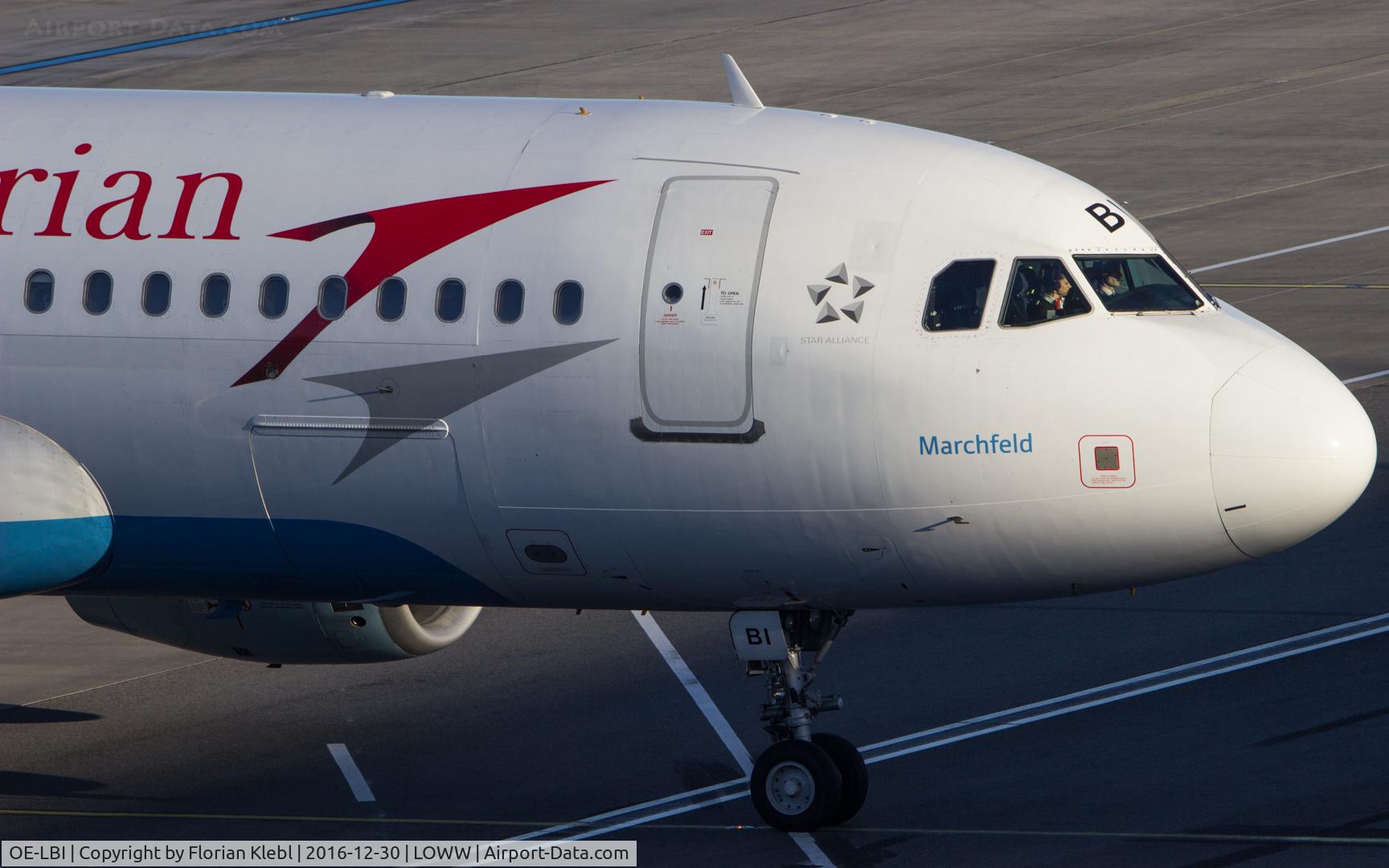 OE-LBI, 2003 Airbus A320-214 C/N 1937, Austrian Airlines, Airbus A320, Vienna Airport