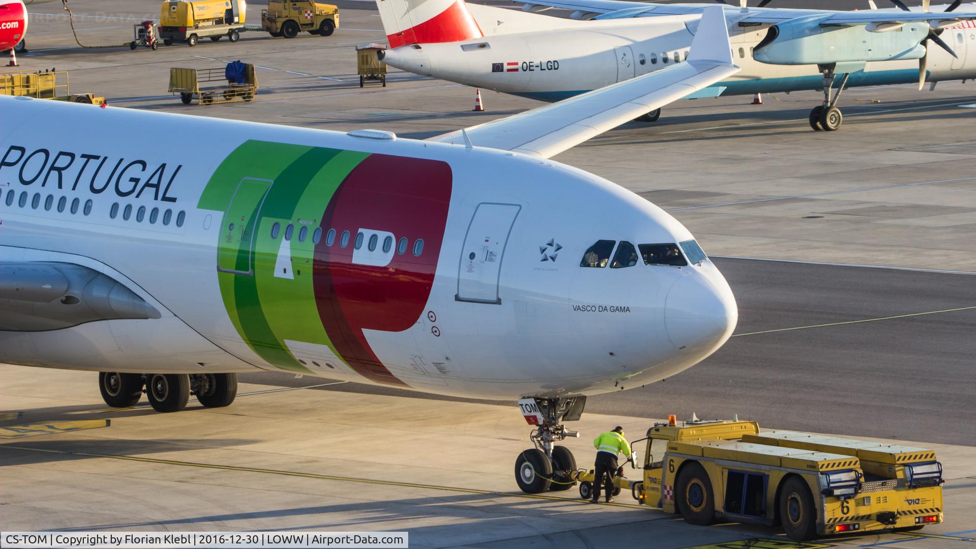 CS-TOM, 2008 Airbus A330-202 C/N 899, TAP Portugal, Airbus A330, Vienna Airport
