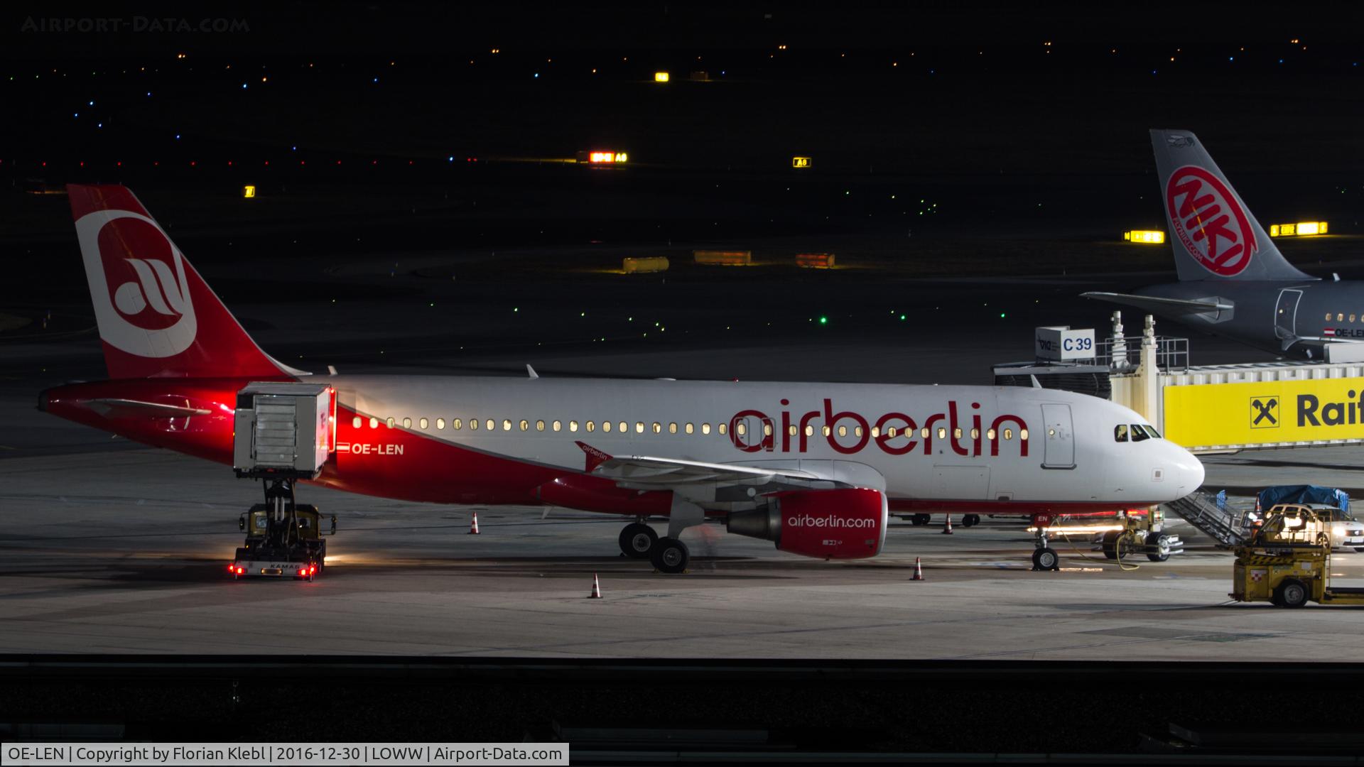 OE-LEN, 2007 Airbus A320-214 C/N 3093, FlyNiki, Airbus A320, Vienna Airport