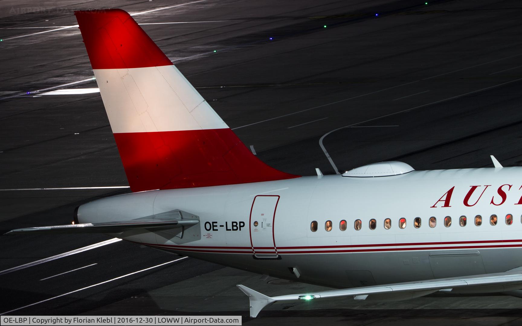 OE-LBP, 1998 Airbus A320-214 C/N 797, Austrian Airlines, Airbus A320, Vienna Airport