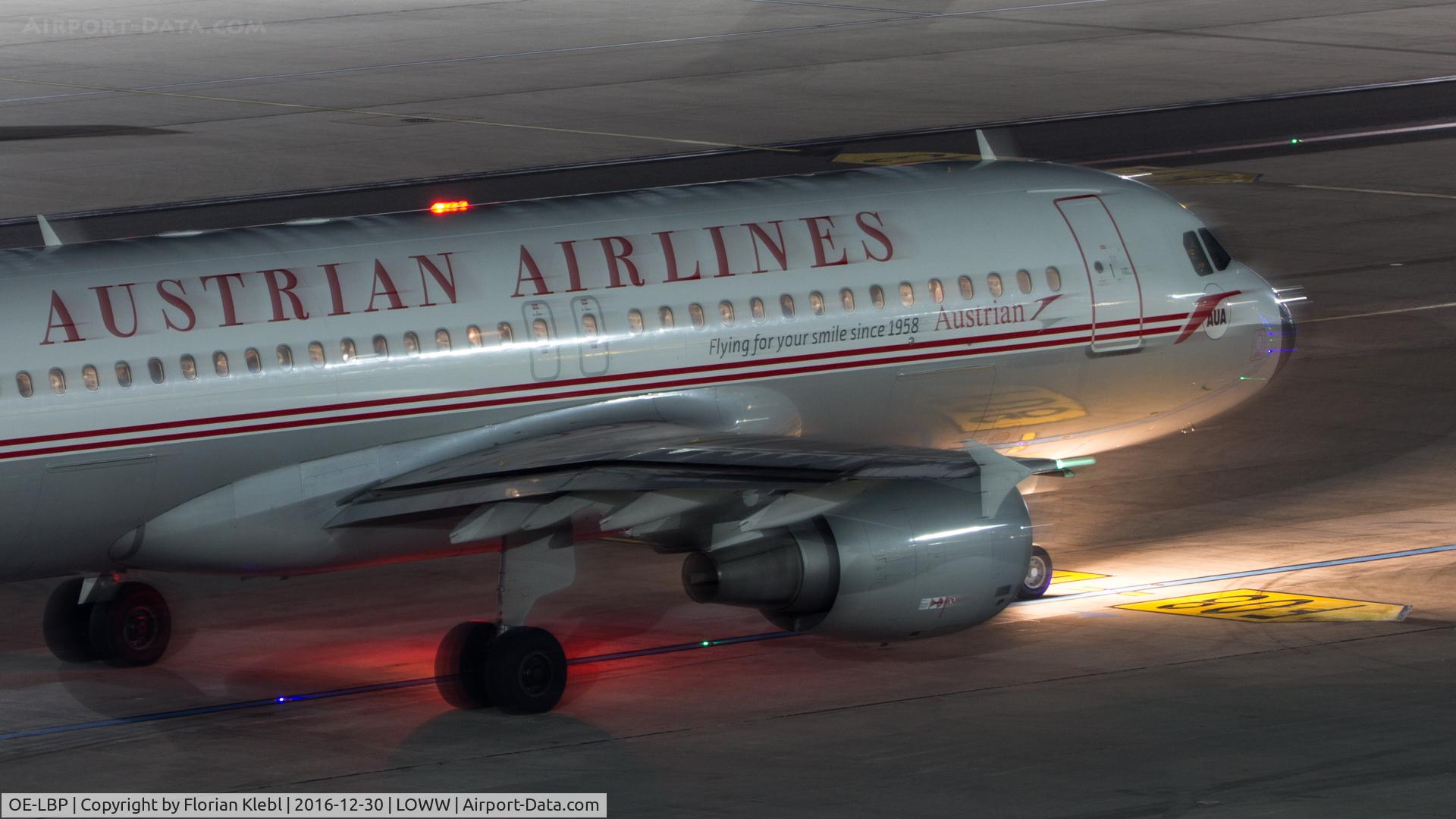 OE-LBP, 1998 Airbus A320-214 C/N 797, Austrian Airlines, Airbus A320, Vienna Airport