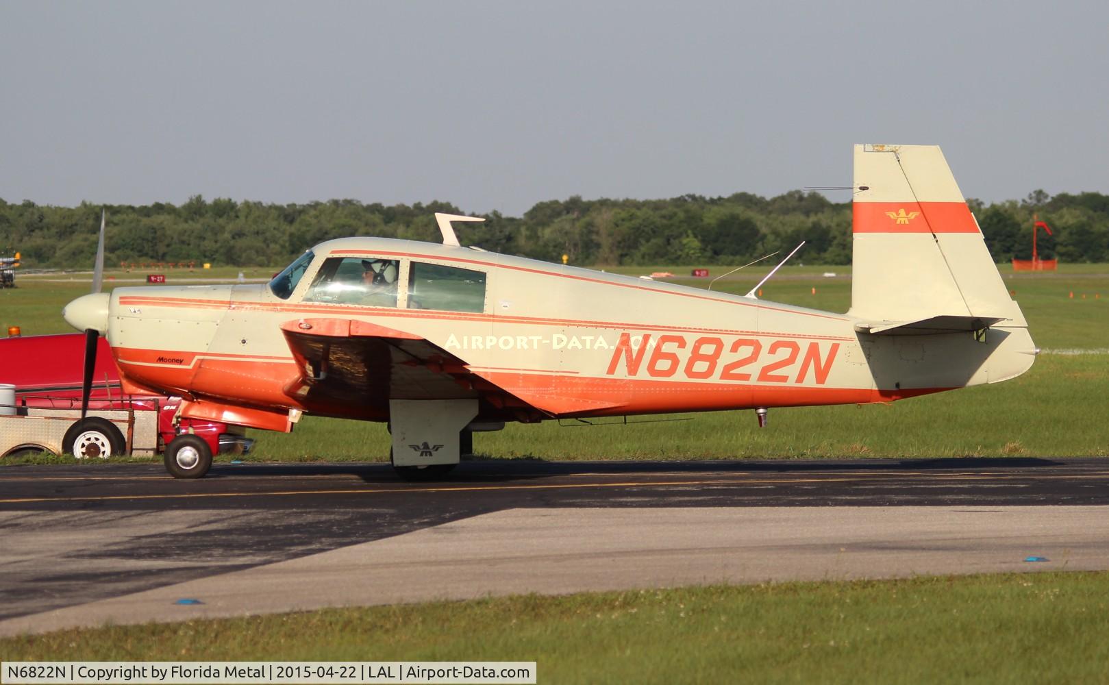 N6822N, 1968 Mooney M20C Ranger C/N 680116, Mooney M20C