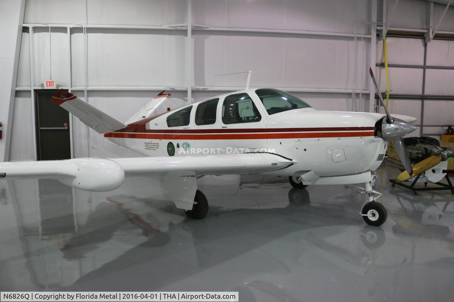 N6826Q, 1964 Beech S35 Bonanza C/N D-7450, Bonanza S35
