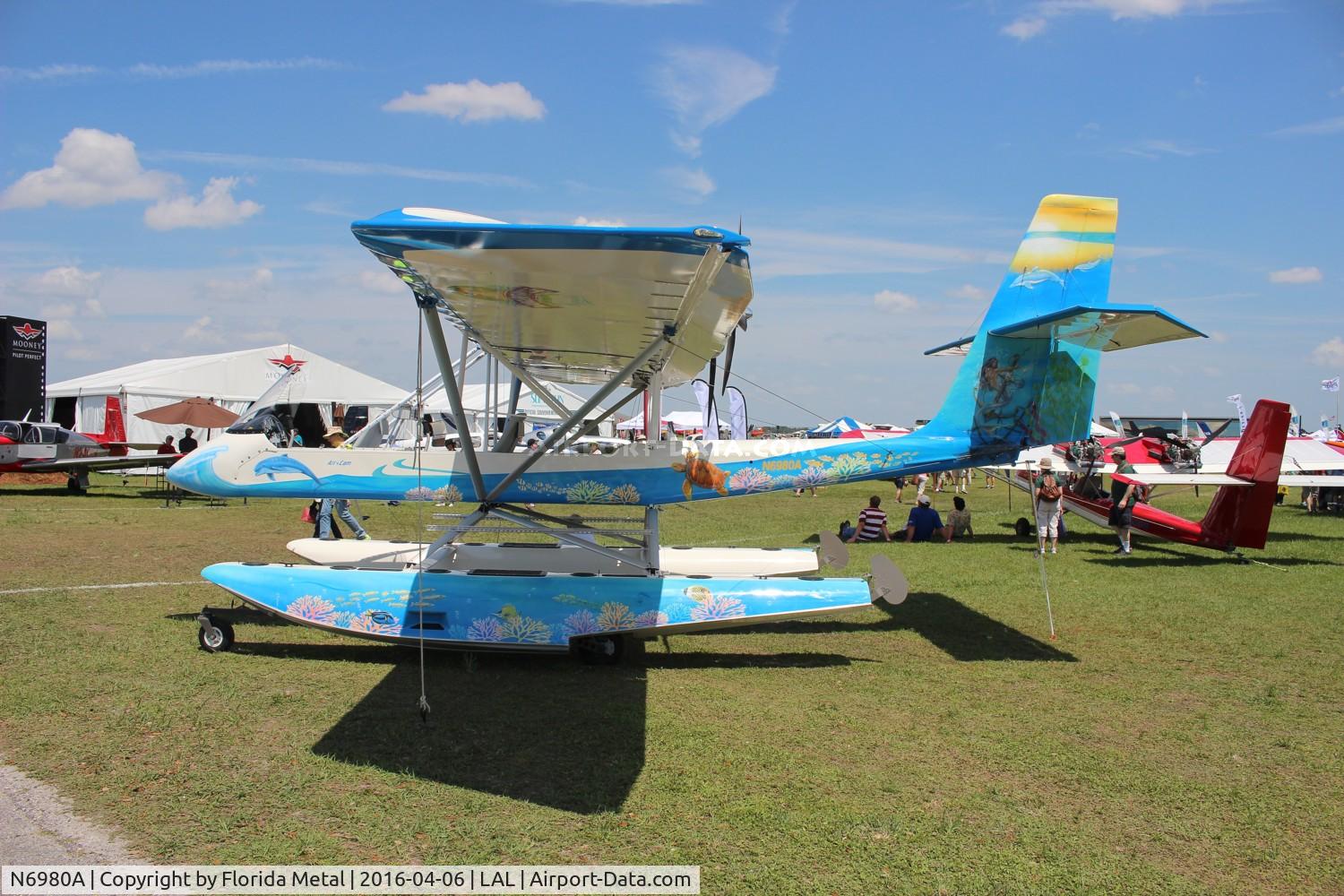 N6980A, 2000 Leza-Lockwood Air Cam C/N AC020, Air Cam