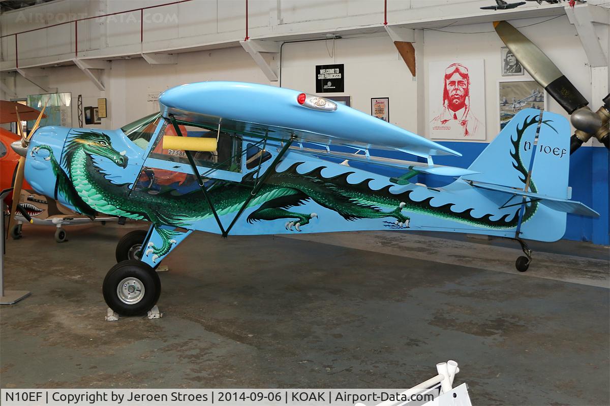 N10EF, 1998 Skystar Kitfox Model 4-1200 C/N JCU117, Oakland Aviation Museum