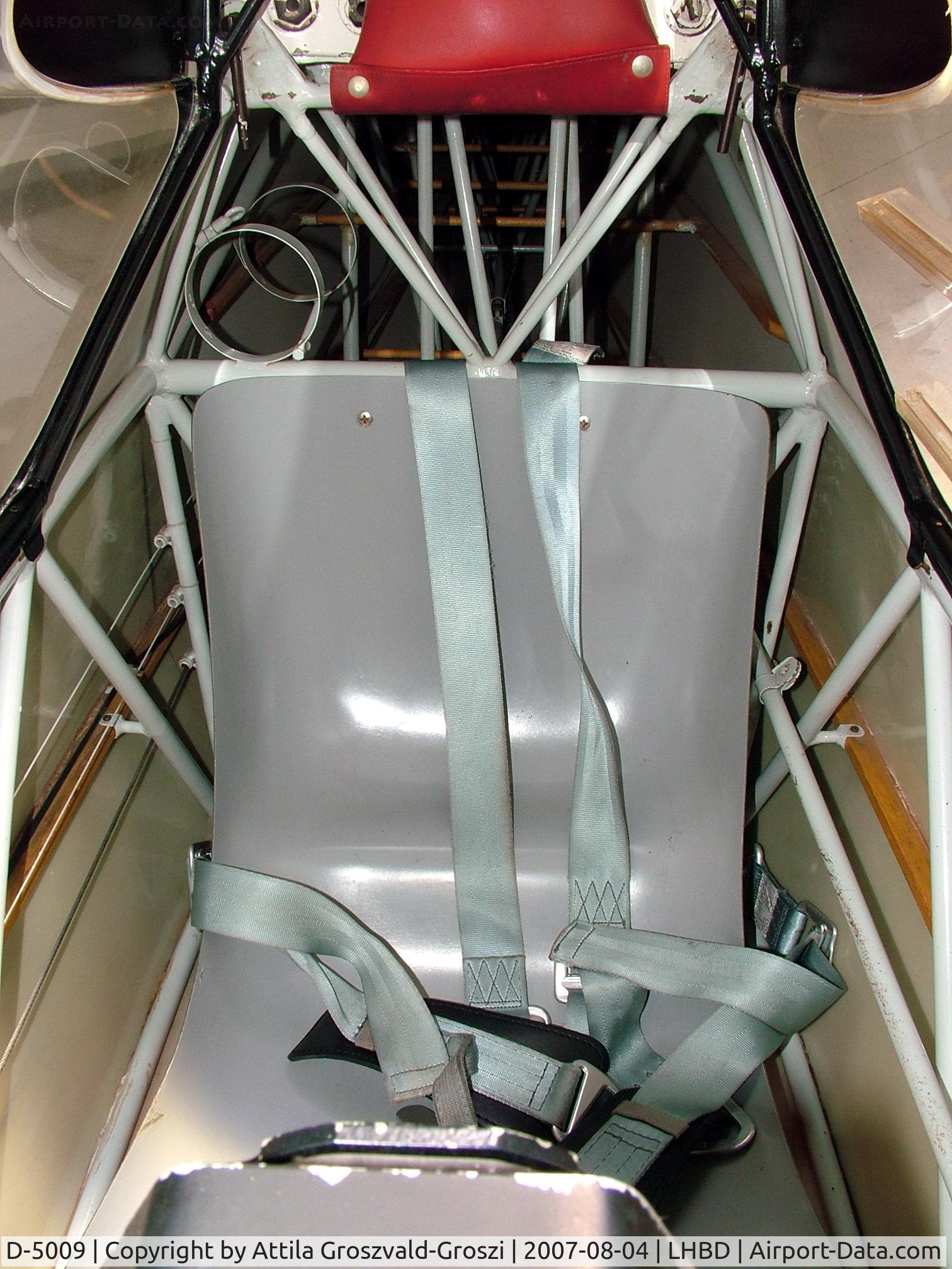 D-5009, 1965 Schleicher Ka-7 Rhonadler C/N 1239, Börgönd Airport, Hungary