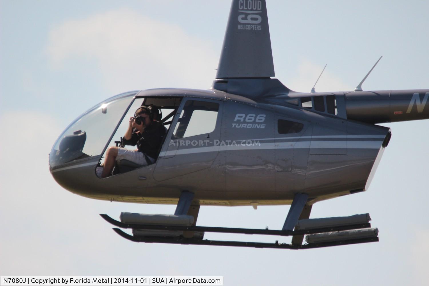 N7080J, 2013 Robinson R66 Turbine C/N 0453, Robinson R66